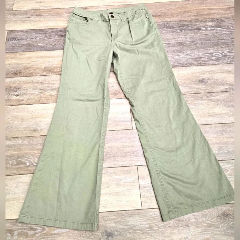 Venezia collection bootcut pants size 14 Lane Bryant cotton blend